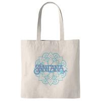 santana lotus tote bag