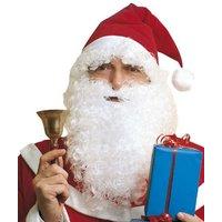 Santa With Hair Beard Eyebrows Christmas Theme Hats Caps & Headwear For Fancy