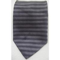 Savoy Taylors Guild Grey Patterned Silk Tie