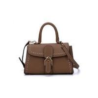 Sally Young Brown Buckle Handbag, Brown