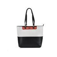Sally Young Black And White Colour Block Bag, Black/White