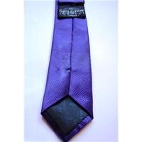 Saville Row Royal Purple Slim Luxury Silk Tie