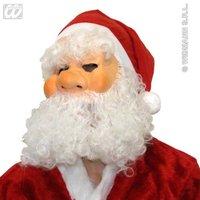 Santa Claus Mask With Beard Tash Eyebrows New Years Party Masks Eyemasks &