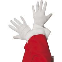 Santa Gloves, White