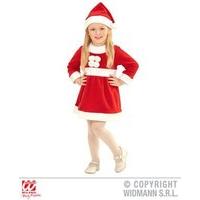 santa girls costume 110cm christmas nativity fancy dress