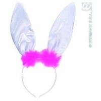 Satin Bunny Ears Accessory For Fancy Dress