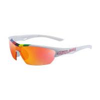 Salice 011 CDMRWP Sunglasses - White/Mirror Polarised Red