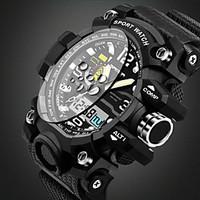 SANDA Men\'s Kids\' Sport Watch Military Watch Smart Watch Fashion Watch Wrist watchCalendar Water Resistant / Water Proof Alarm Luminous