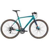 Saracen Hack 2017 Hybrid Bike | Blue/Green - 56cm