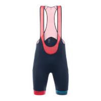 Santini La Vuelta 2017 Stage 1-2-3 Nimes Bib Shorts - Blue/Red - S