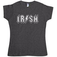 Saint Patrick\'s Women\'s Day T Shirt - Irish Rock Logo