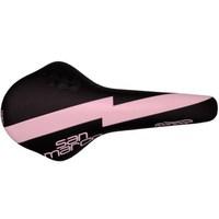 san marco concor racing road saddle black pink team giro edition