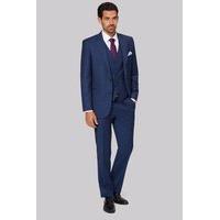 savoy taylors guild regular fit french blue jacket