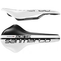 san marco concor carbon fx road saddle white black team