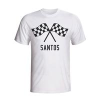 Santos Waving Flags T-shirt (whi...