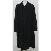 Savoy Tailors Guild, size 42R black cashmere coat