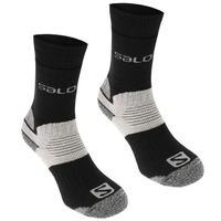 salomon heavyweight 2 pack walking socks mens