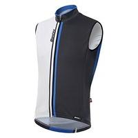 Santini Men\'s Airform 2.0 Windstopper Short Sleeve Jersey, Turquoise/black,