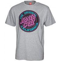 Santa Cruz Cali Dot Colour Tee - Dark Heather