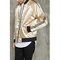 Satin Bomber Jacket