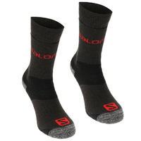 salomon heavyweight 2 pack walking socks mens