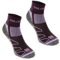 Salomon Merino Low 2 Pack Ladies Walking Socks