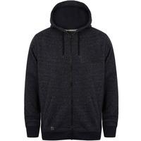 Salaman Grindle Zip Through Hoodie in Dark Sapphire  Dissident