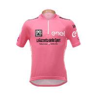 Santini Kids Giro d\'Italia 2017 Leaders Jersey Pink XL Short Sleeve Cycling Jerseys