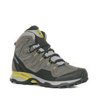 salomon mens conquest gore tex hiking boot grey grey