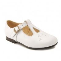 sandalette ii white leather t bar buckle classic shoes