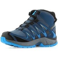 Salomon XA Pro 3D Mid Cswp K boys\'s Children\'s Shoes (High-top Trainers) in Blue