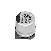 Samwha RC1H107M08010VR 100µF ±20% 50V 105°C SMD Aluminium Electrol...