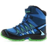 Salomon XA Pro 3D Winter TS Cswp K boys\'s Children\'s Shoes (High-top Trainers) in Blue