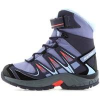 Salomon XA Pro 3D Winter TS Cswp K boys\'s Children\'s Shoes (High-top Trainers) in Grey