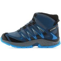 Salomon XA Pro 3D Mid Cswp J boys\'s Children\'s Shoes (High-top Trainers) in Blue