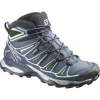 Salomon X Ultra Mid 2 GTX W grey denim/deep blue/lucite green