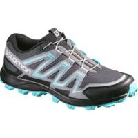 Salomon Speedtrak W dark cloud/light onix/bubble blue