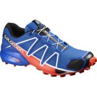 salomon speedcross 4 blue yonderblacklava orange