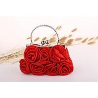 Satin with More flowers Wedding /Special Occasion Evening Handbags/Clutchs(More Colors)