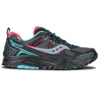 Saucony Excursion TR10 GTX Women black/coral/blue