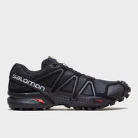 salomon mens speedcross 4 trail running shoes black