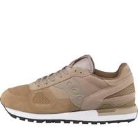 Saucony Mens Shadow Original Suede Trainers Light Tan/Taupe