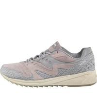 Saucony Mens Grid 8000 Dirty Snow 2 Trainers Grey