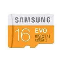 Samsung 16gb Evo Microsdhc With Usb Adaptor Retail Pack Class10 Uhs 1 Grade U1