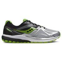 saucony ride 9 running shoes mens slimeblacklime