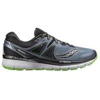 Saucony Triumph Iso 3 Running Shoes - Mens - Grey/Black/Slime