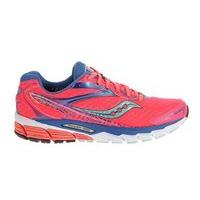 Saucony Ride 8 Running Shoes - Womens - Coral/Blue/Sea