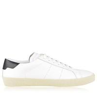 saint laurent court classic low top trainers