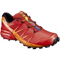 salomon w terenie speedcross pro mens running trainers in red