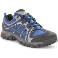 salomon evasion aero mens shoes trainers in blue